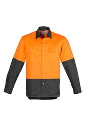 Mens Industrial Long Sleeve Shirt - ZW122 - syzmik-1