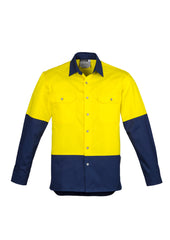 Mens Industrial Long Sleeve Shirt - ZW122 - syzmik-3