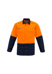 Mens Hi Vis Spliced Shirt - ZW138 - syzmik-0