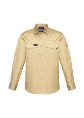 Mens Rugged Cooling Long Sleeve Shirt - ZW400 - syzmik-0