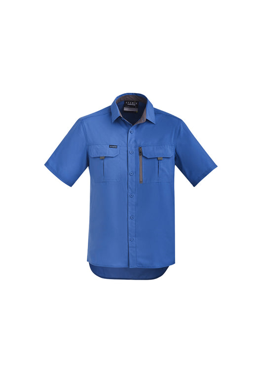 Mens Outdoor Short Sleeve Shirt - ZW465 - syzmik-0