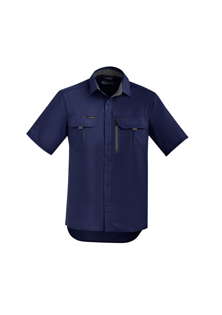 Mens Outdoor Short Sleeve Shirt - ZW465 - syzmik-4