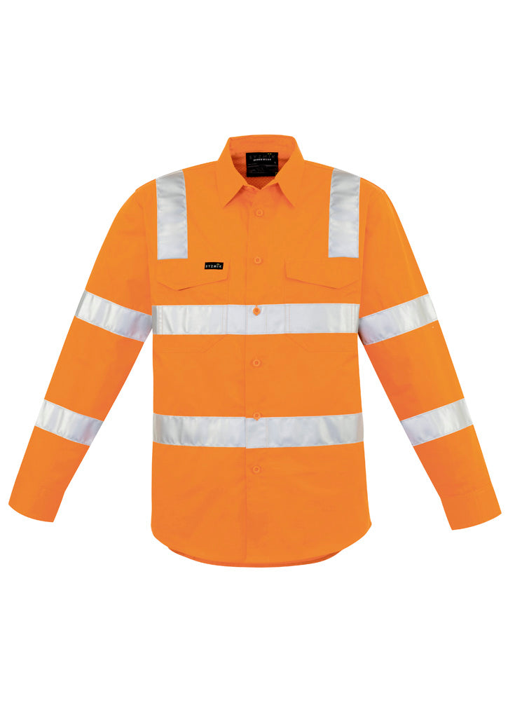 Mens Bio Motion VIC Rail Long Sleeve Shirt - ZW680 - syzmik-0