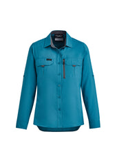 Syzmik ZW760 Womens Outdoor Long Sleeve Shirt in Diesel