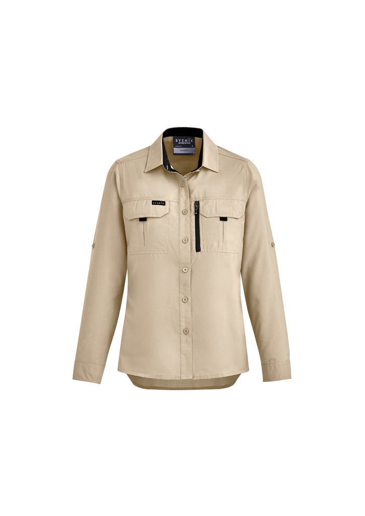 Womens Outdoor Long Sleeve Shirt - ZW760 - syzmik-0