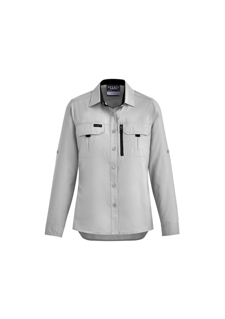 Womens Outdoor Long Sleeve Shirt - ZW760 - syzmik-5