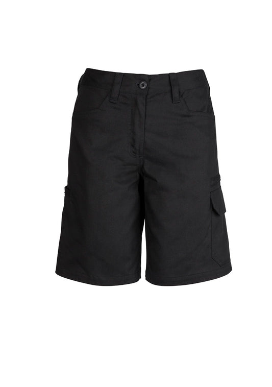 Womens Plain Utility Short - ZWL011 - syzmik-1