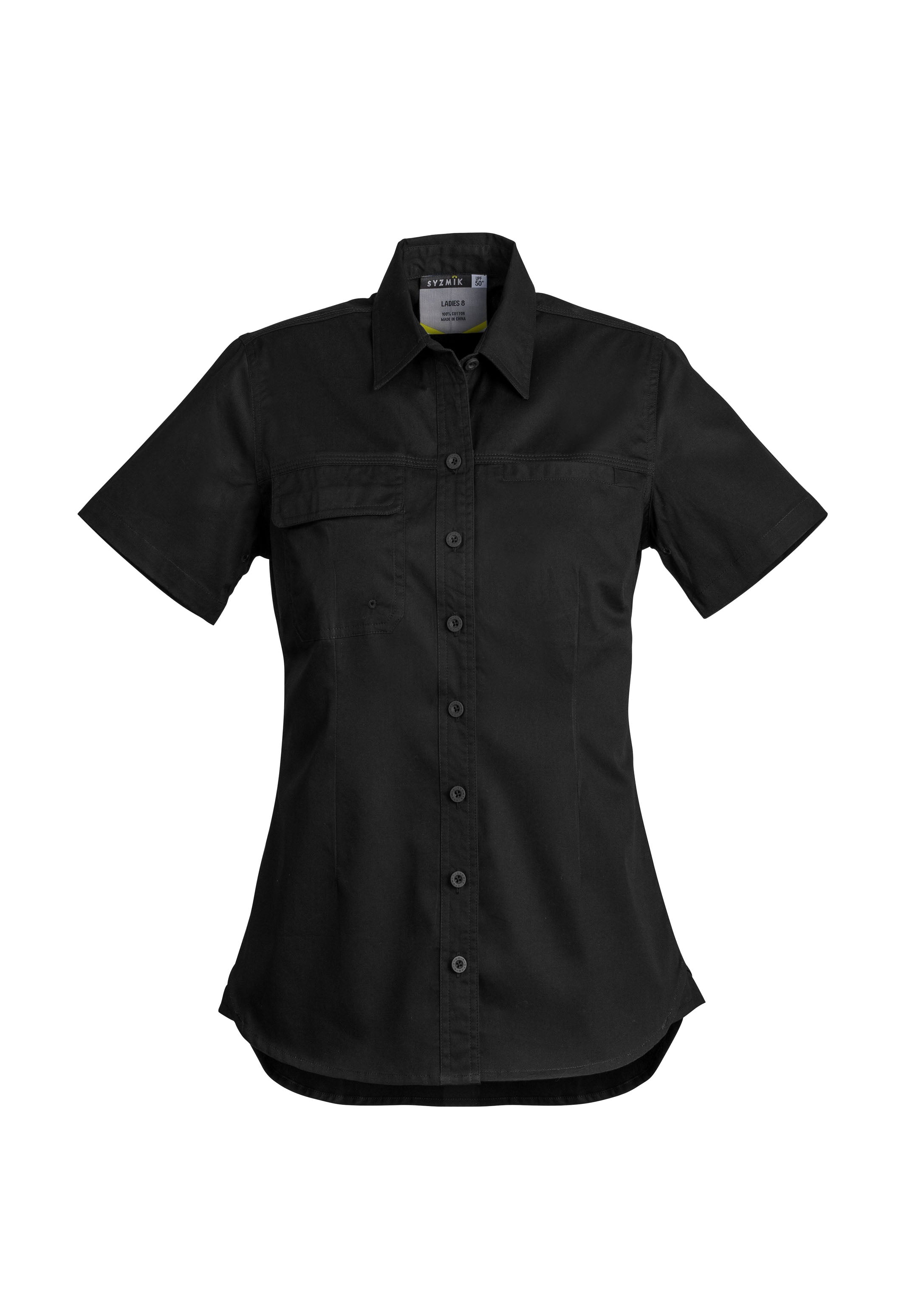 Womens Lightweight Tradie Short Sleeve Shirt - ZWL120 - syzmik-3