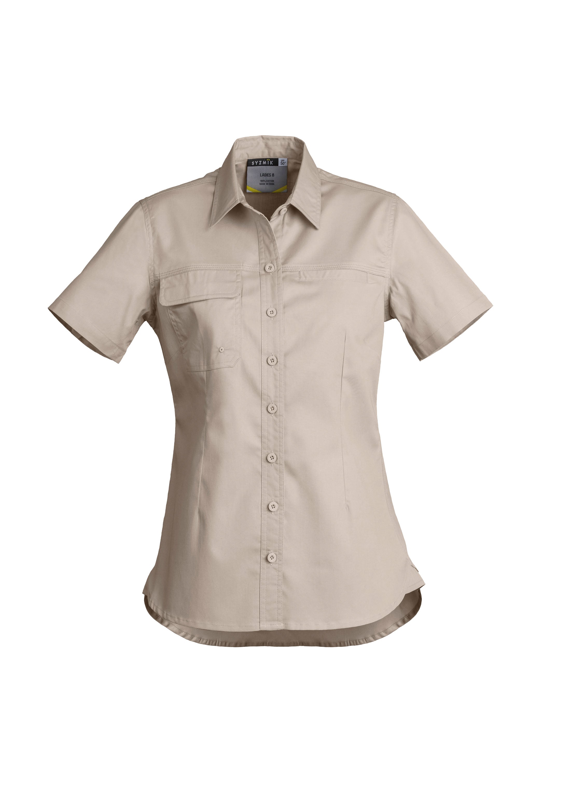 Womens Lightweight Tradie Short Sleeve Shirt - ZWL120 - syzmik-0